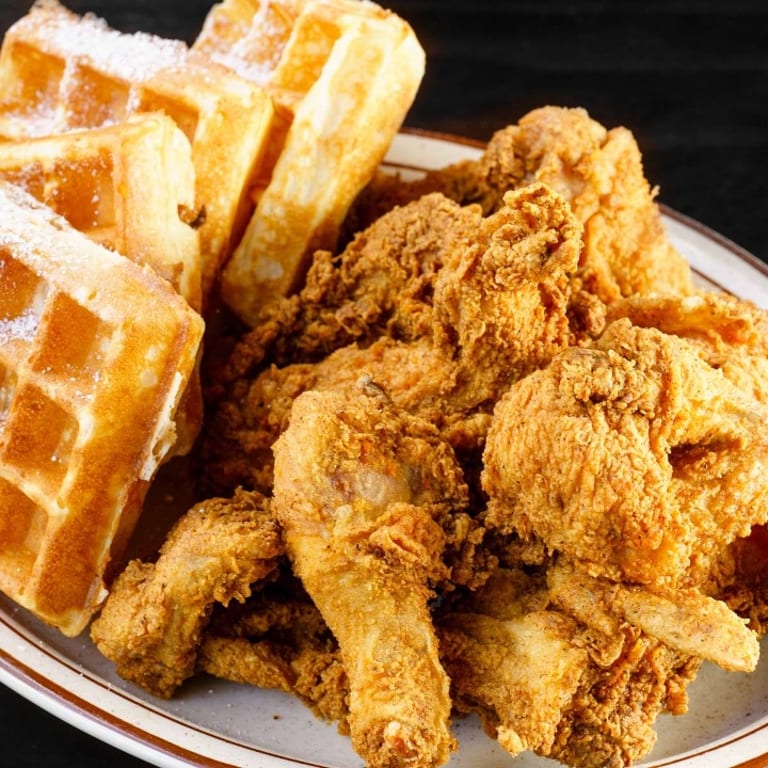 Chicken & Waffles: A Mexican Fusion Twist