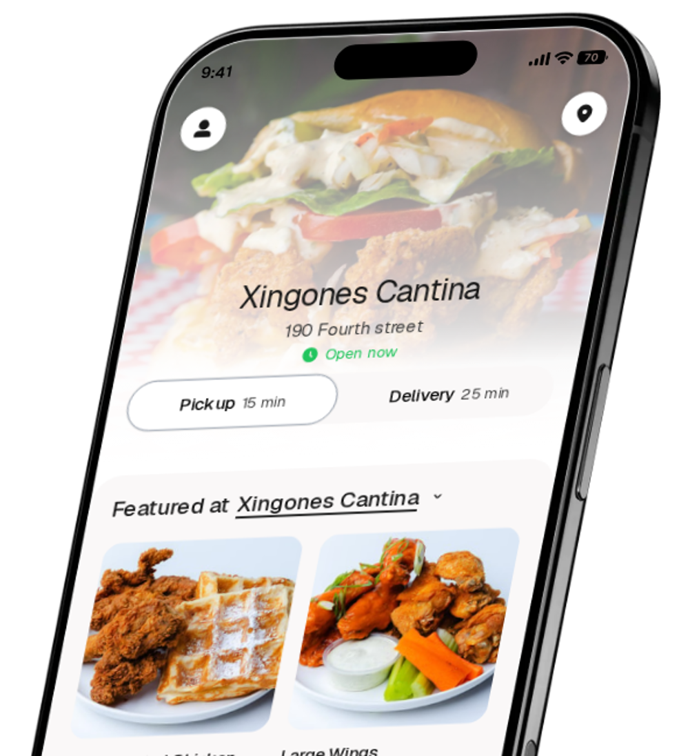 Xingones Cantina app preview